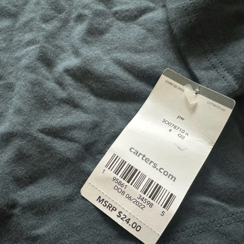 5 for $20 ✨Carter's Kids Girls 100% Cotton Long Sleeve‎ Shirt Sz 4